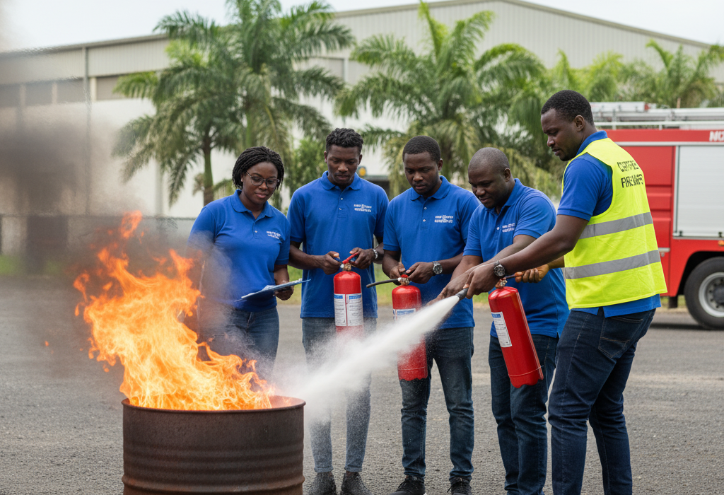 Formation à l’évacuation et manipulation des extincteurs préparez vos équipes à réagir en cas d’incendie